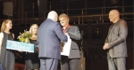 Ocenění z rukou ministra kultury Daniela Hermana převzali ředitel muzea René Klimeš a architekt Josef Pleskot. Foto Martin Čárek.
