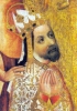 Karel IV. na výřezu z Votivního obrazu Jana Očka z Vlašimi, 1371–1378. © Národní galerie
