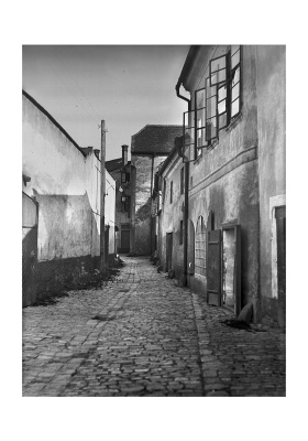 Růžová ulice. 1910.