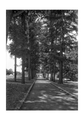 Bývalá střelnice za Smetanovým domem. 1930.